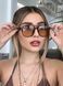 Очки солнцезащитные авиатор Aviator леопардовые с коричневыми линзами 20014636 фото 1